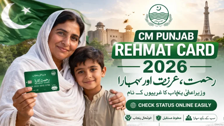 How To Check Rehmat Card Status Online in 2026
