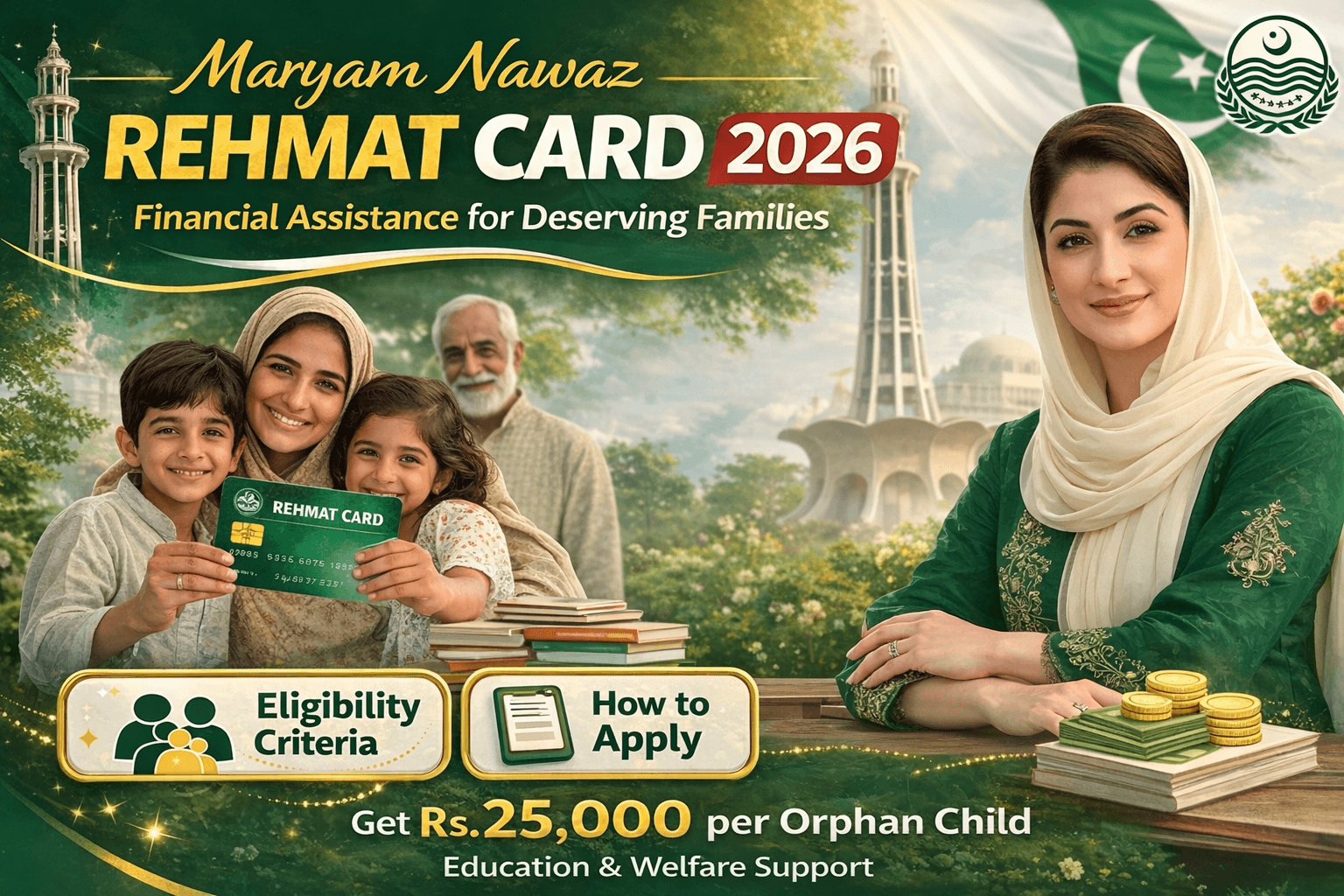 Maryam Nawaz Rehmat Card 2026